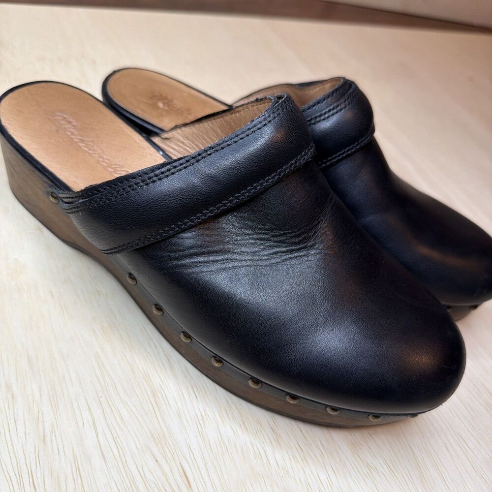Women’s Madewell “The Cecily” Clogs in black Sz. 8